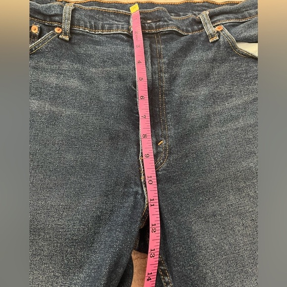 [W40]Levi’s 511 Men Stretchy Dark Wash Denim Shorts - Picture 3 of 6